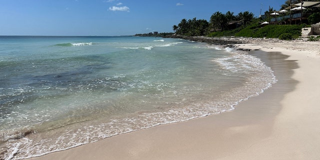 Tulum beach in Mexico