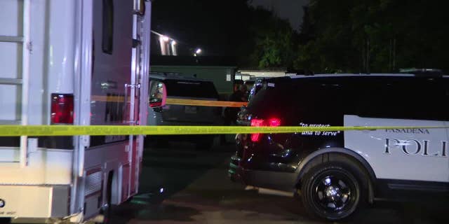 Texas murder scene