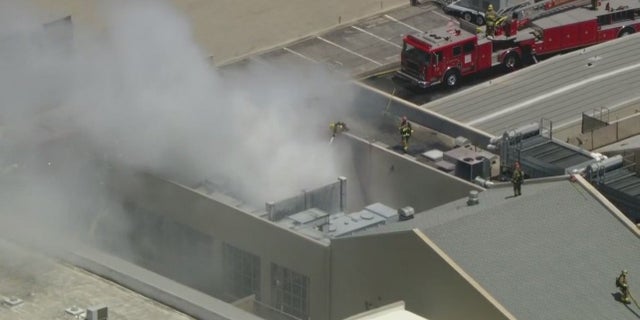 Warner Bros. studio fire