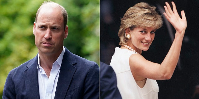 Prince William, Princess Diana