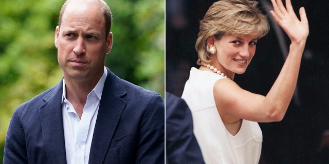 Prince William, Princess Diana
