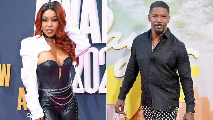 Jamie Foxx brings his daughter to work