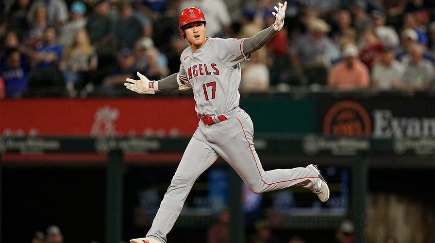 Shohei Ohtani goes seven innings and strikes out 12 batters against the  Dodgers 