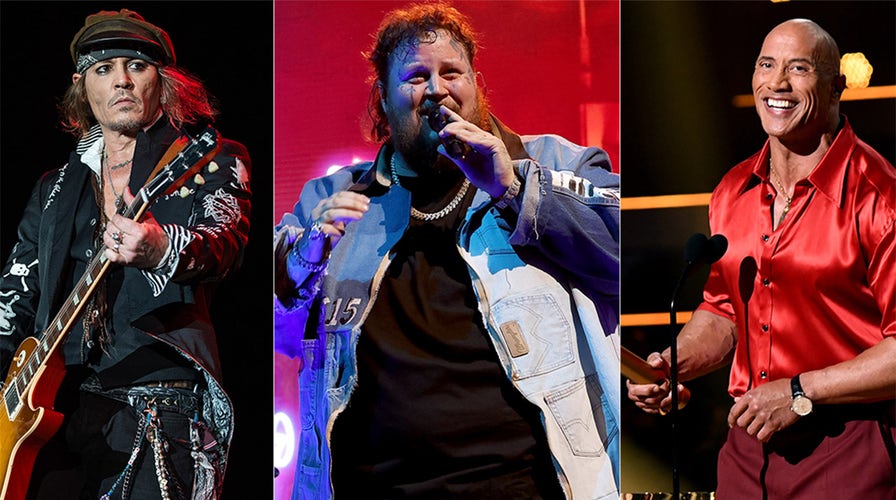 Country star Jelly Roll invites Johnny Depp to perform at Grand Ole Opry with Dwayne ‘The Rock’ Johnson