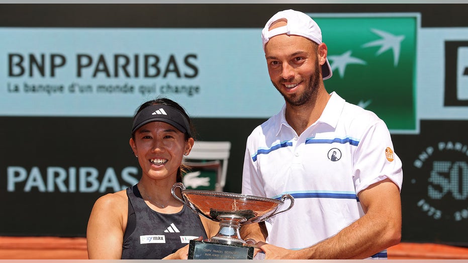 Miyu Kato, who was disqualified from women's doubles at French Open, wins mixed doubles trophy