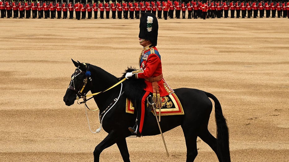 Trooping the Colour kicks off King Charles’ official birthday parade as
