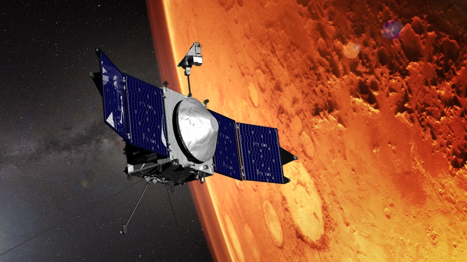 Alien craft could have caused ‘most bizarre rock’ on Mars, scientists claim