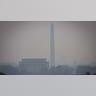 Washington DC covered in smoke