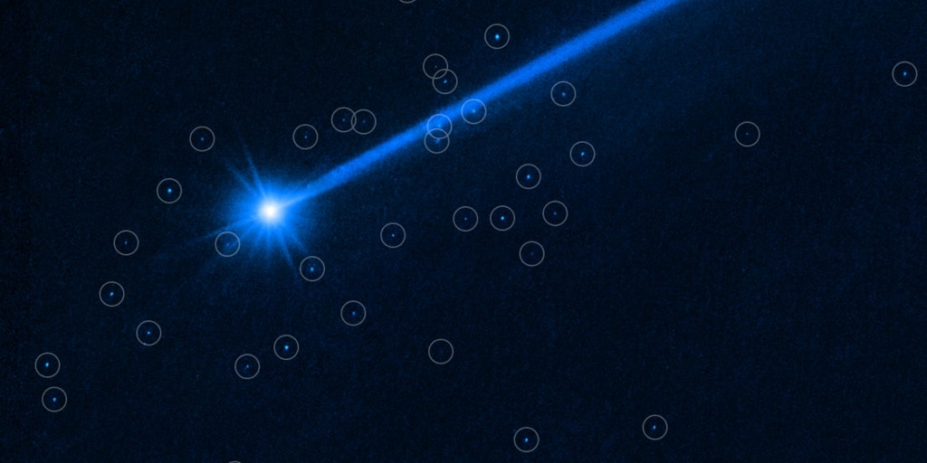 Hubble Space Telescope finds boulders potentially shaken off asteroid following DART experiment - Vimarsana News