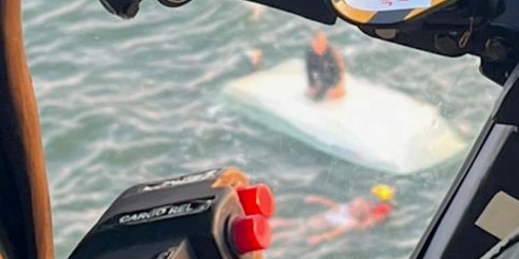 Coast Guard rescues 2 men from capsized boat in Georgia - Vimarsana News