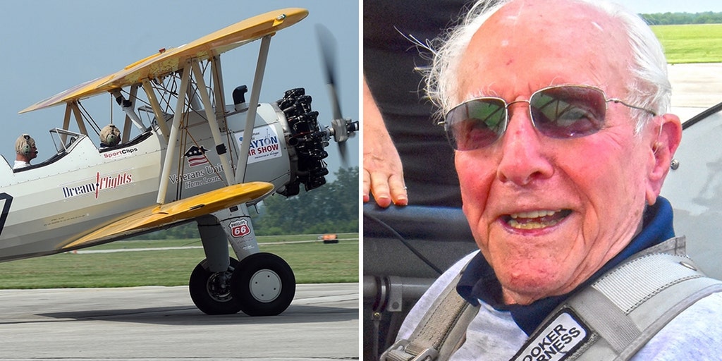 Navy veteran airman, age 100, flies again on vintage World War II pilot-training biplane - Vimarsana News