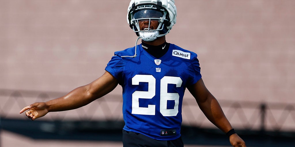 Saquon Barkley sparks flames for Giants' wild training camp brawl