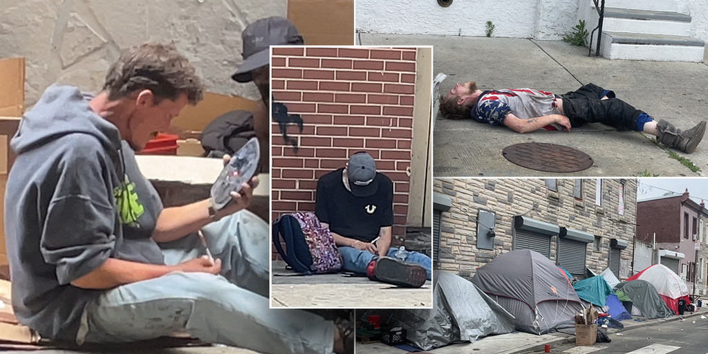 Philadelphia neighborhood troubled by homeless problem, drug users with flesh falling off bone - Vimarsana News