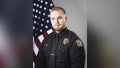 This photo provided by The City of Fargo, North Dakota, on Saturday, July 15, 2023, shows police officer Tyler Hawes.