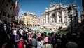 A view of the Trevi Fountain square in Rome with tourists, in Rome, Italy, on June 3, 2022 in Rome, (Photo by Andrea Ronchini/NurPhoto via Getty Images)