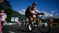 Belgiums Wout Van Aert climbs during the fifteenth stage of the Tour de France cycling race over 179 kilometers (111 miles) with start in Les Gets Les Portes du Soleil and finish in Saint-Gervais Mont-Blanc, France, Sunday, July 16, 2023.