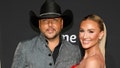 FRISCO, TEXAS - MAY 11: (L-R) Jason Aldean and Brittany Aldean attend the 58th Academy Of Country Music Awards at The Ford Center at The Star on May 11, 2023 in Frisco, Texas. (Photo by Jason Kempin/Getty Images)