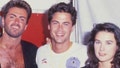 Rob Lowe shared a throwback picture with Demi Moore and George Michael in the 80s.