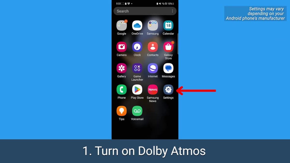 Android screenshot adjust sound