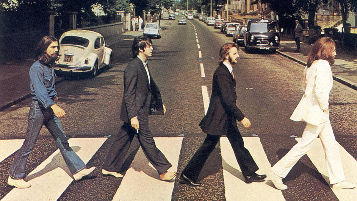 Foto da faixa de pedestres dos Beatles