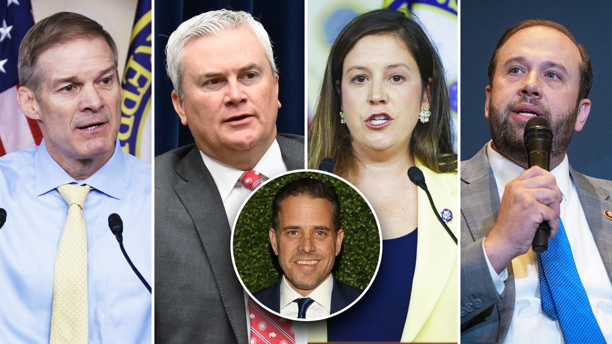 Jim Jordan, James Comer, Elise Stefanik, Jason Smith, Hunter Biden