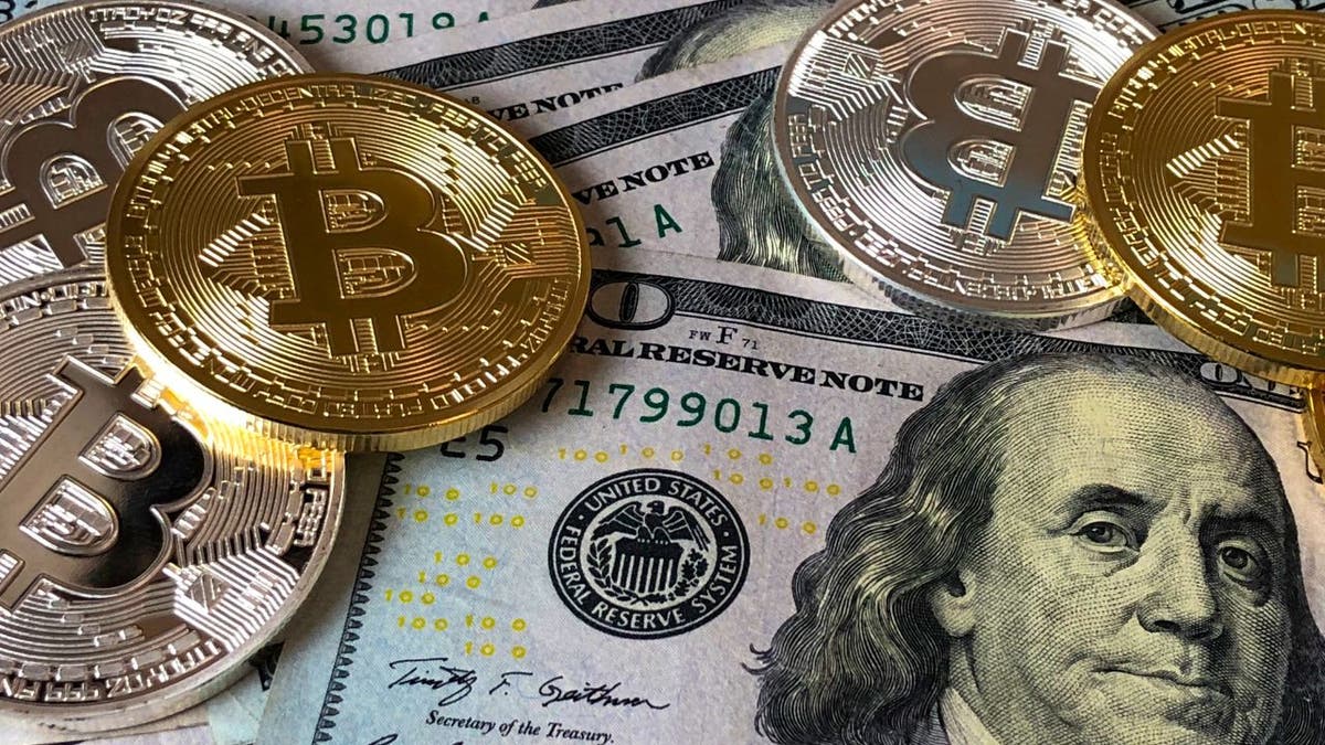 US dollars and bitcoins