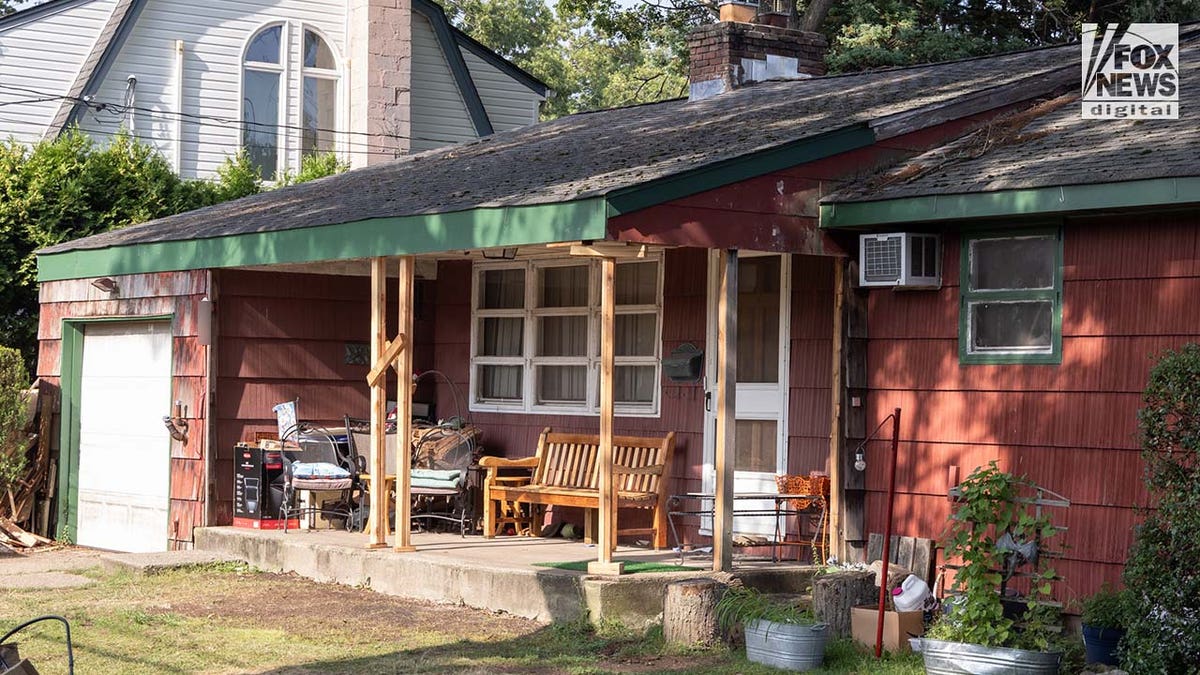 An exterior view of Rex Heuermann's Long Island home