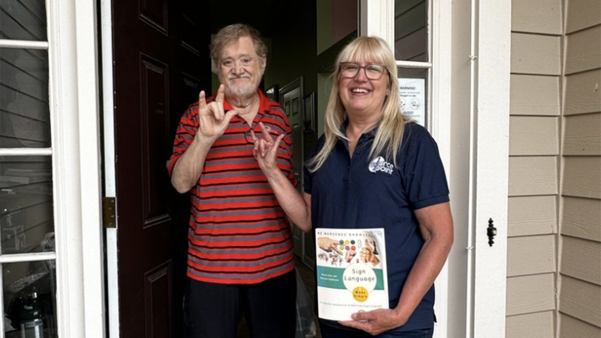 Meals on Wheels sign language