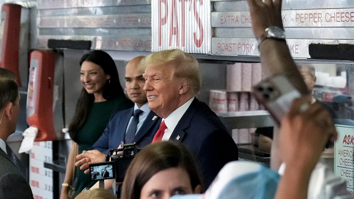 Nauta appears with Trump in Philadelphia restaurant