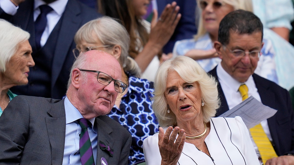 Britains Queen Camilla 