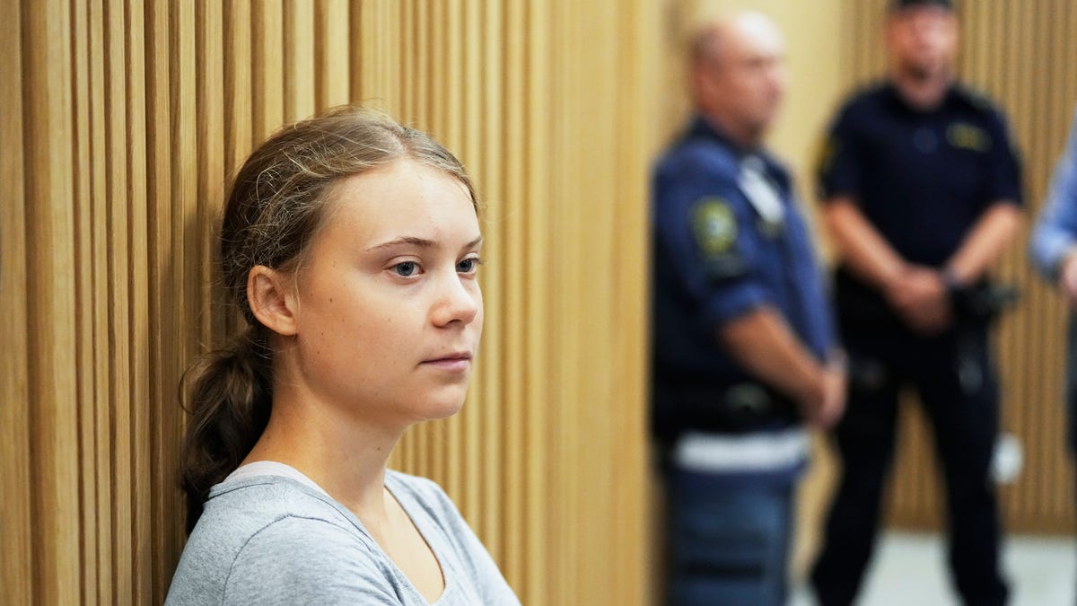 Greta Thunberg swedish court
