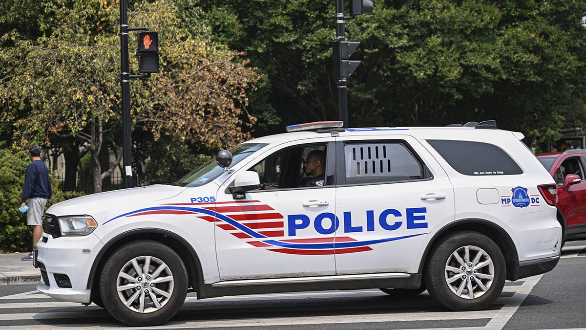 MPD police SUV on Washington, D.C., street