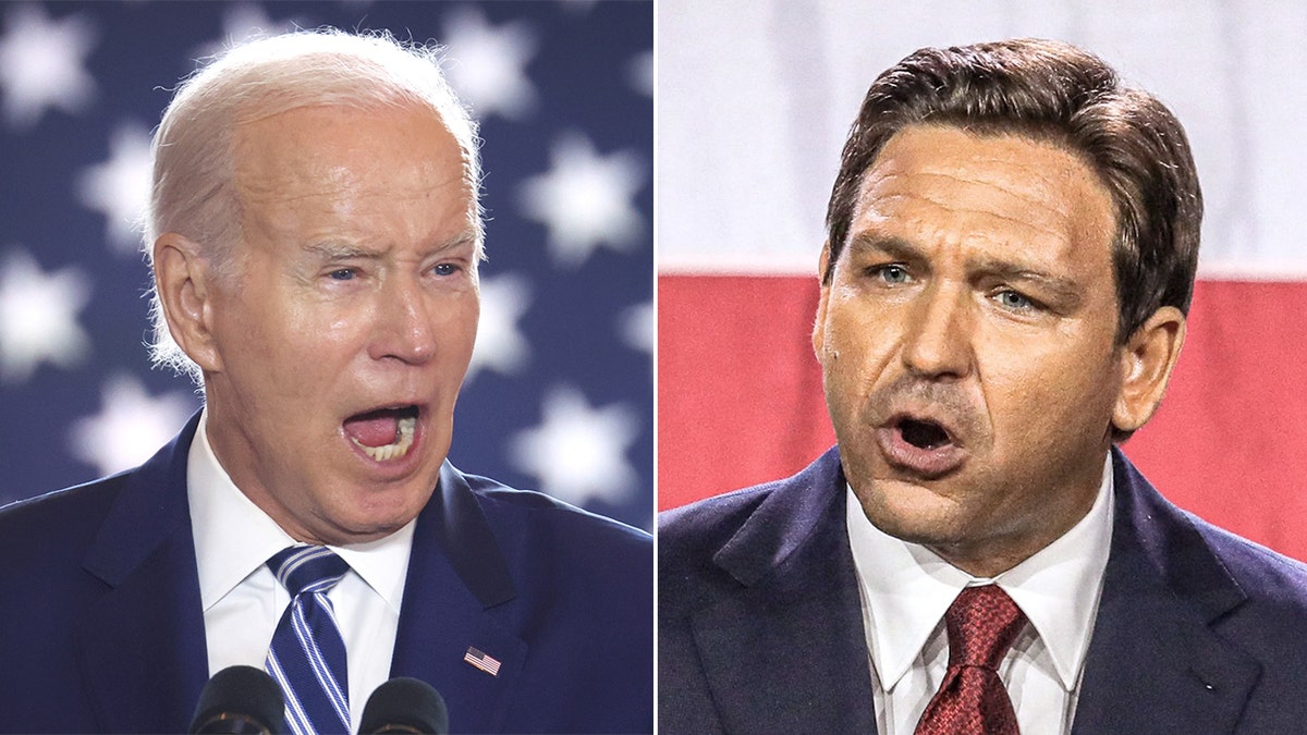 Biden and DeSantis