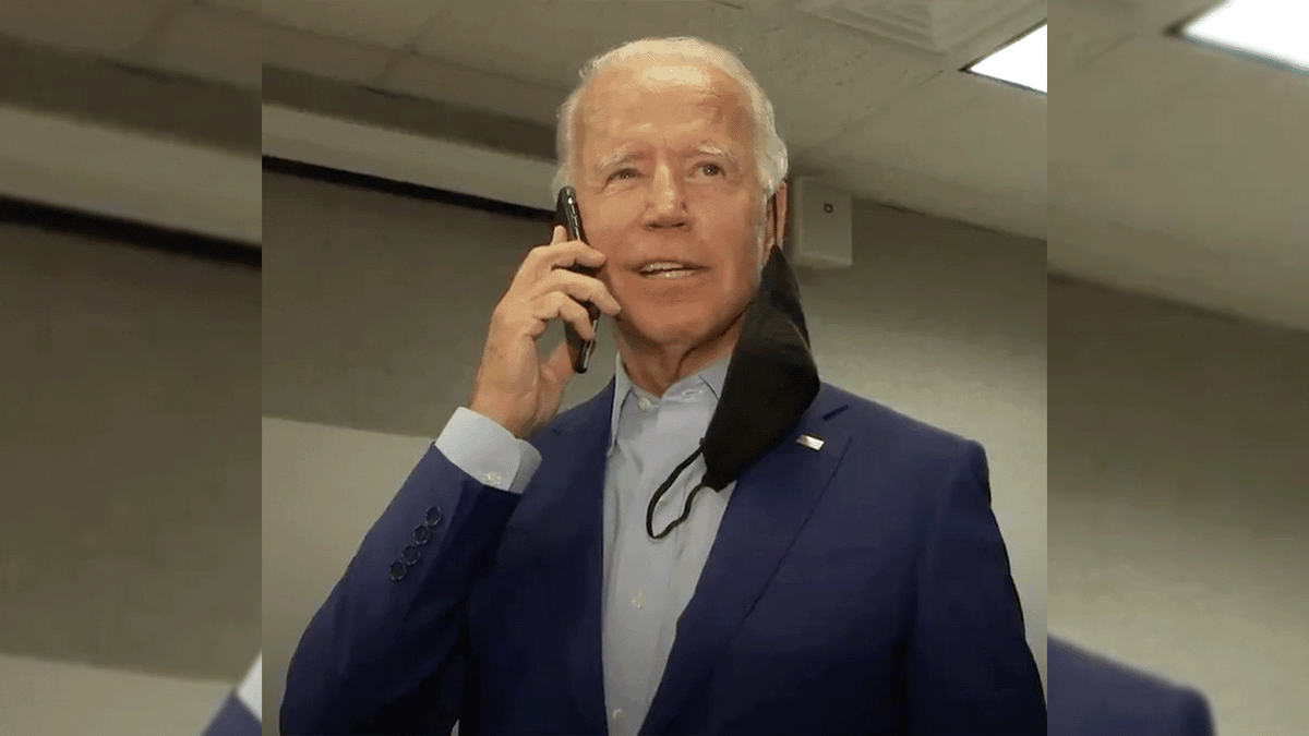 President Biden on the phone with granddaughter