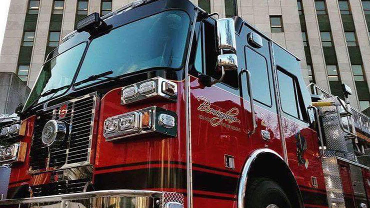 Birmingham Fire and Rescue Department truck