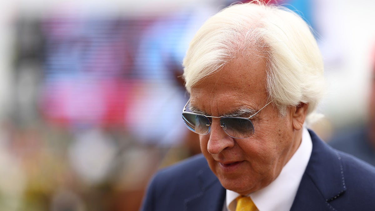 Bob Baffert at the Preakness