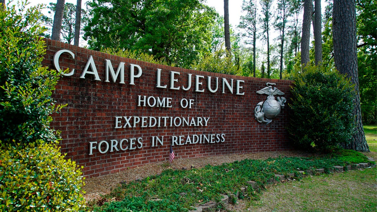 Camp Lejeune gate