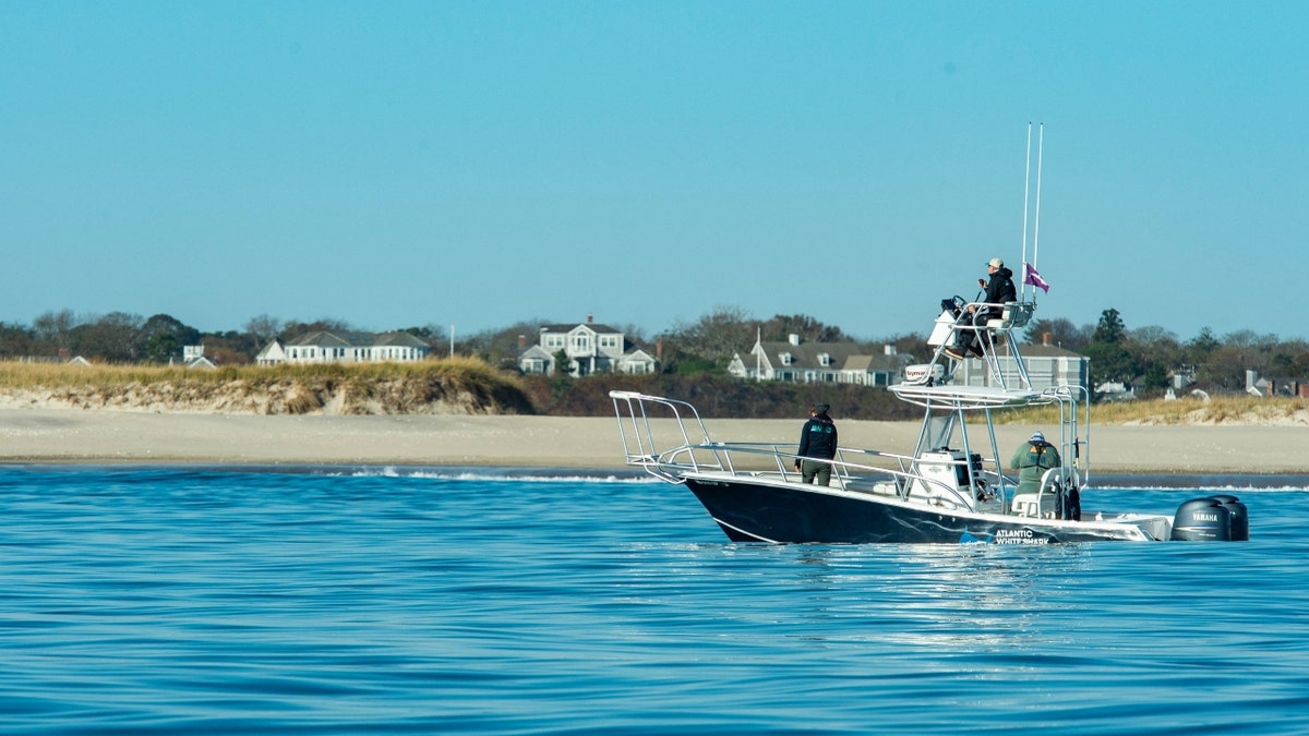 An Atlantic White Shark Conservancy research vessel
