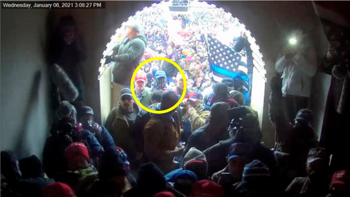 Security footage at Capitol riot