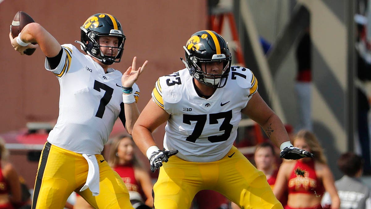 Cody Ince in action against Iowa State in 2021