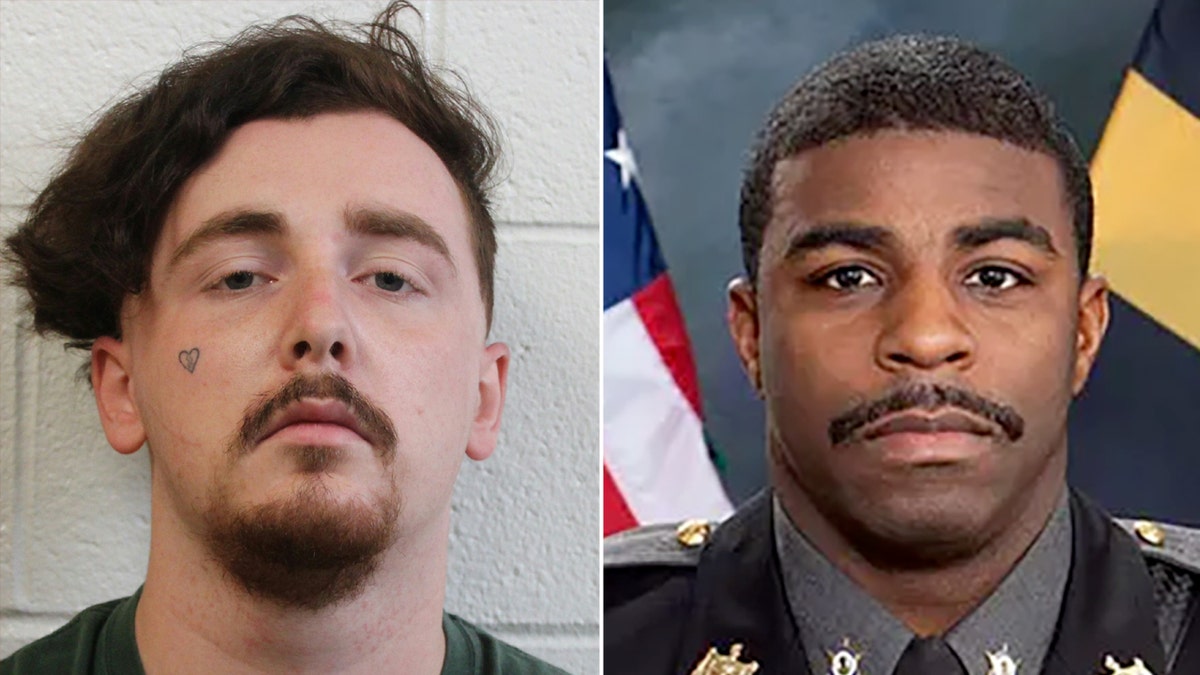 Austin Davidson and Corporal Glenn Hilliard