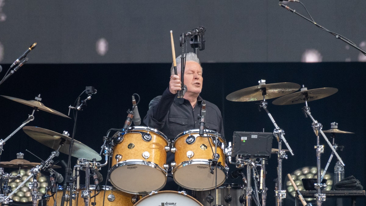 Don Henley on the drums