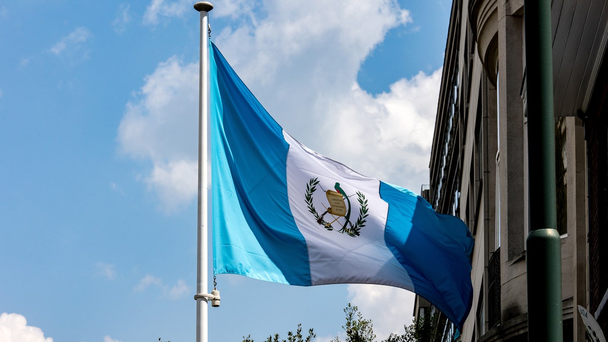 National flag of Guatemala