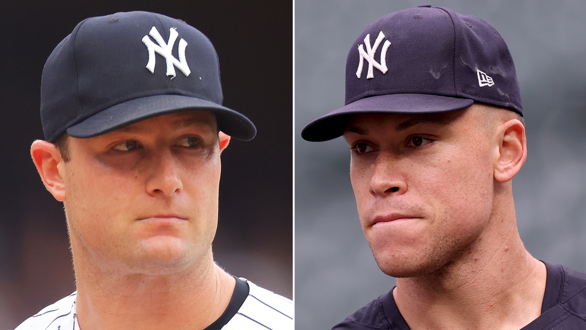 Gerrit Cole and Aaron Judge side-by-side