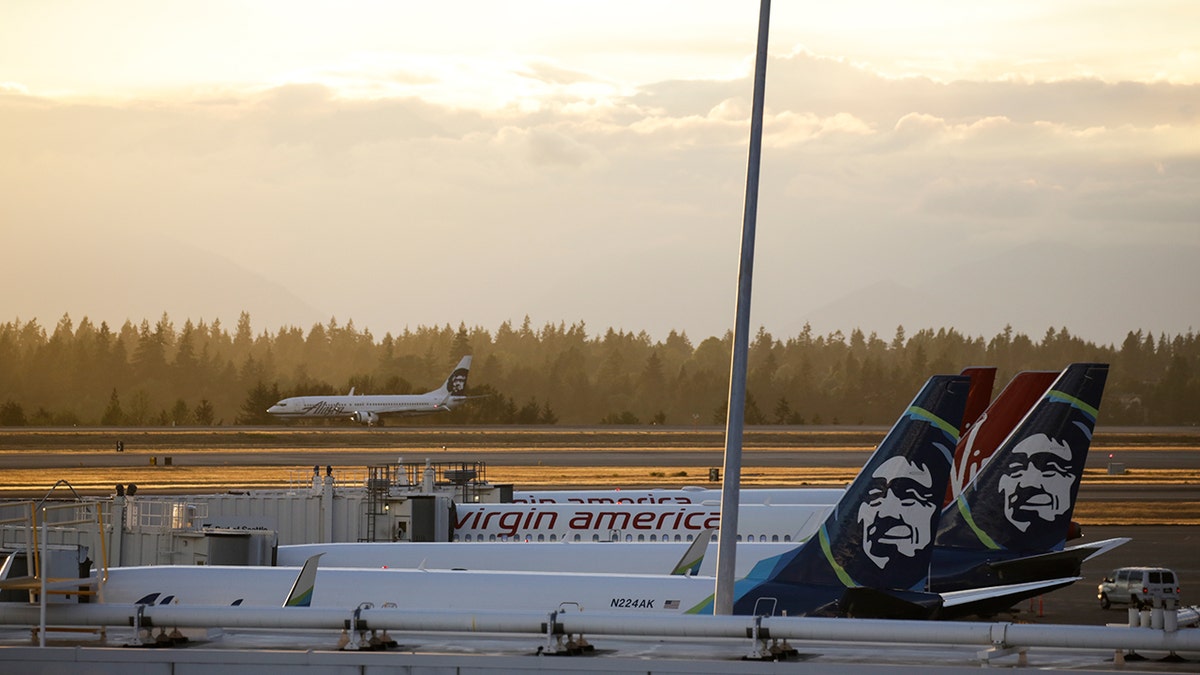 Alaska Airlines planes