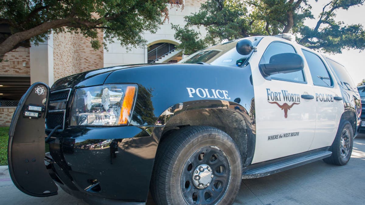 Fort Worth Texas police cruiser