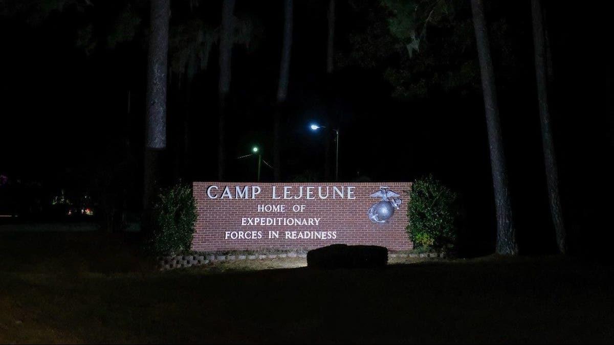 Camp Lejeune night shot