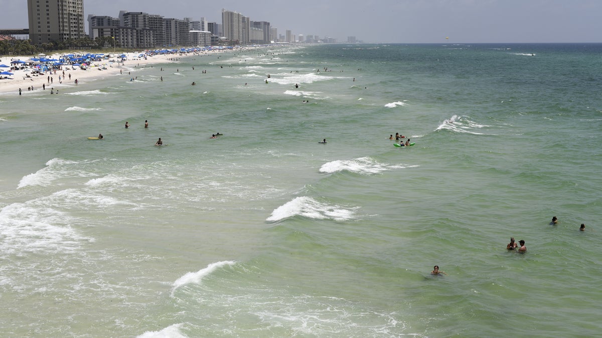 Beach in Panama city