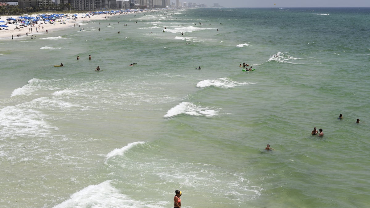 Beach in Panama city