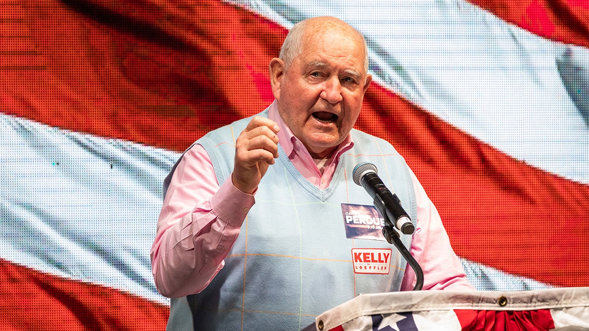 Former Agriculture Secretary Sonny Perdue